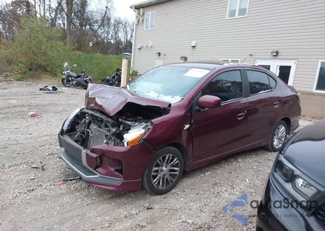 2021 Mitsubishi Mirage G4 Carbonite Edition/Es/Le z USA, uszkodzony, nr VIN ML32FUFJ2MHF04531